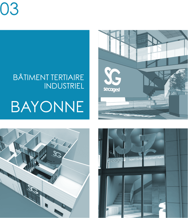 Batiment tertiaire - Bayonne par Kimu