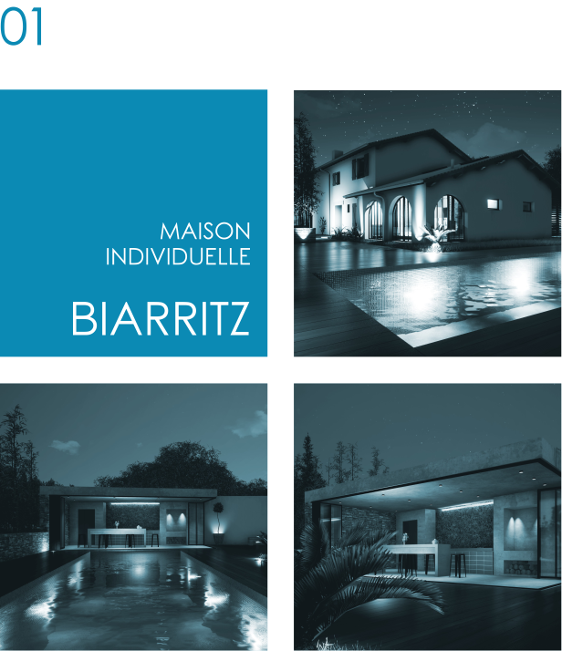 Maison individuelle Biarritz par Kimu