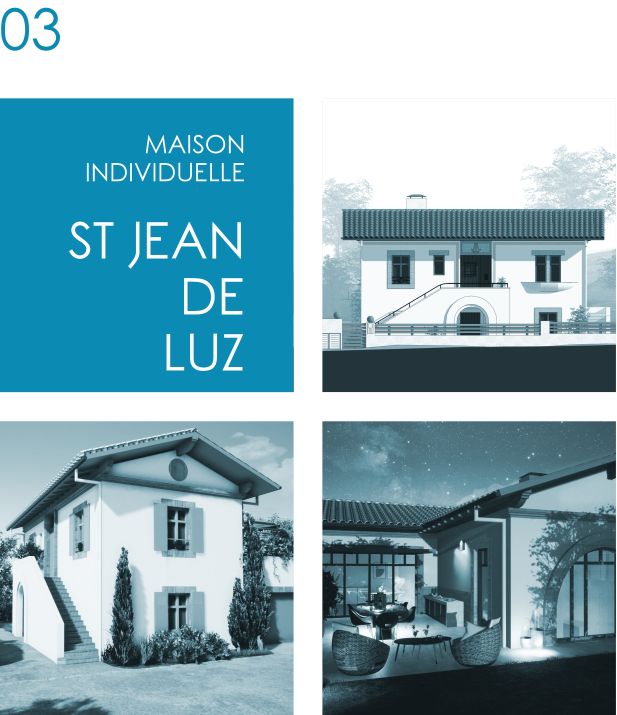 Maison individuelle Saint Jean de Luz par Kimu